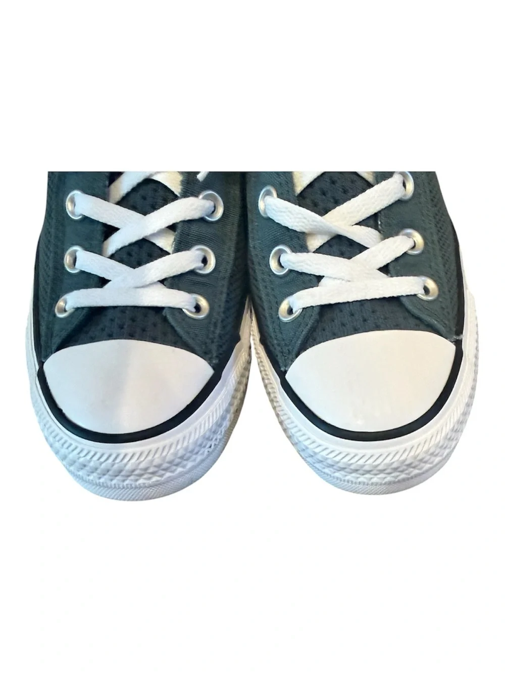 Converse All Star shoreline Slip-On Knit Sneakers in muted green nwot - Picture 6 of 8